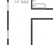 1-комн, 36кв м, этаж 1/2 Речной проспект, 82