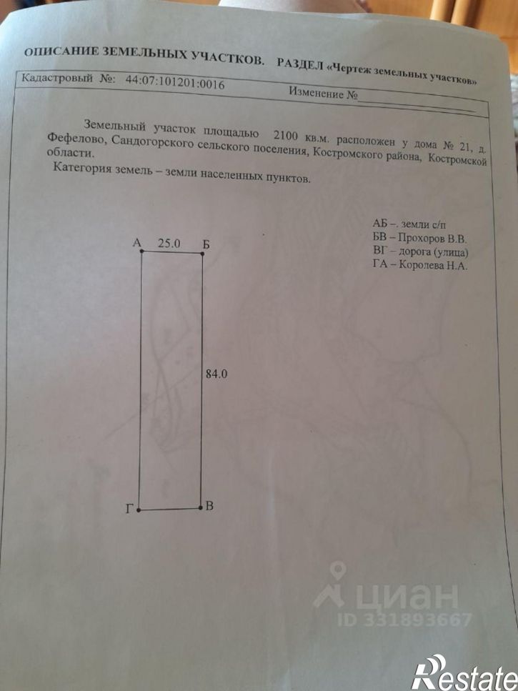 Коттедж/дом Костромской район